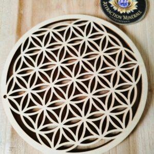 Fleur de vie en bois