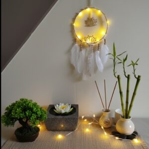 Attrape-rêves en Howlite