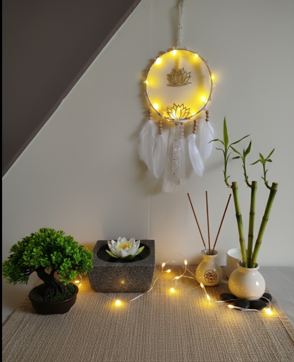 Attrape-rêves en Howlite