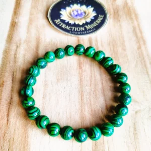 Bracelet en Malachite