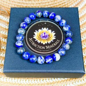 Bracelet en Lapis-Lazuli