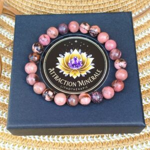 Bracelet en Rhodonite