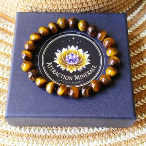 Bracelet en Oeil de Tigre naturel